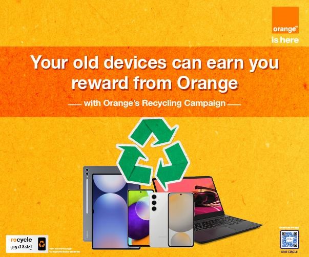 Recycle Campaign in Orange Egypt Shops